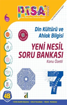 Damla Eğitim - PİSA DİN KÜLTÜRÜ VE AHLAK BİLGİSİ YENİ NESİL SORU BANKASI-7. SINIF
